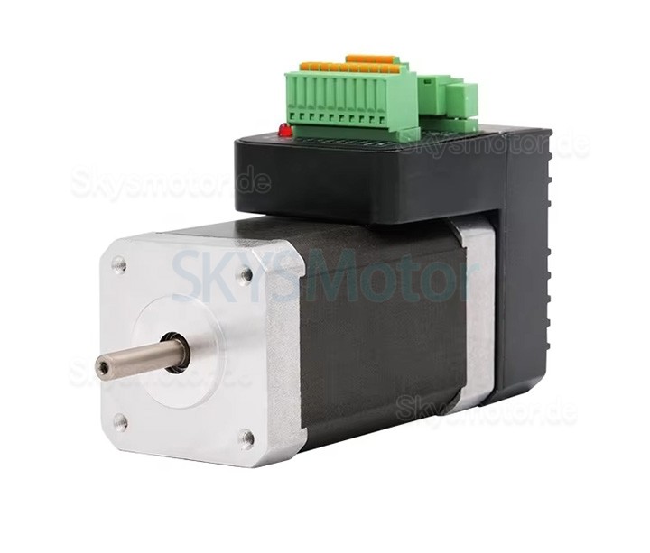 Nema 17 Integrierter AC Servomotor mit Steuerung JMC iHSV42-40-07-24 78W 24V 0,185N.m 52000U/min 42 x 42mm